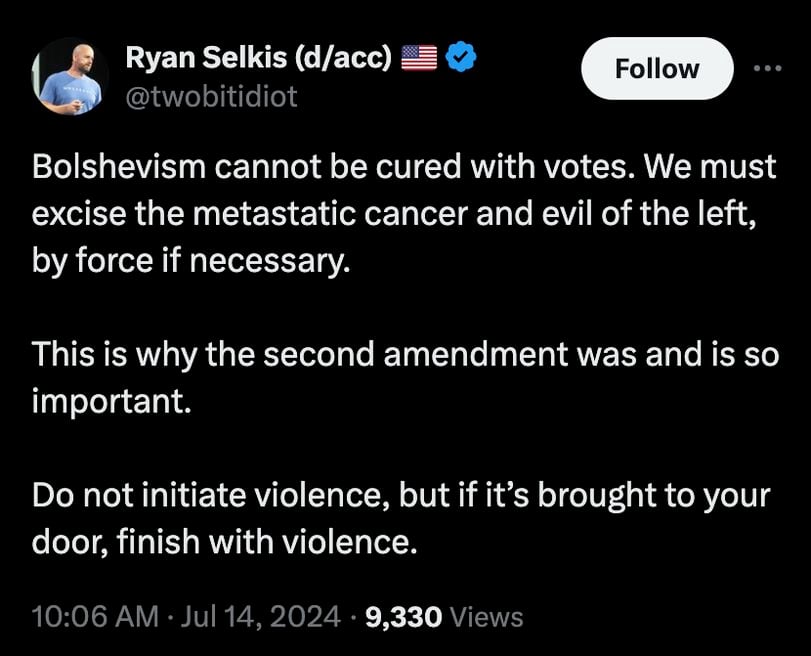 After 'Civil War' and Anti-Immigrant Tweets, Ryan Selkis Told to Cool It by His Crypto Startup's Leadership