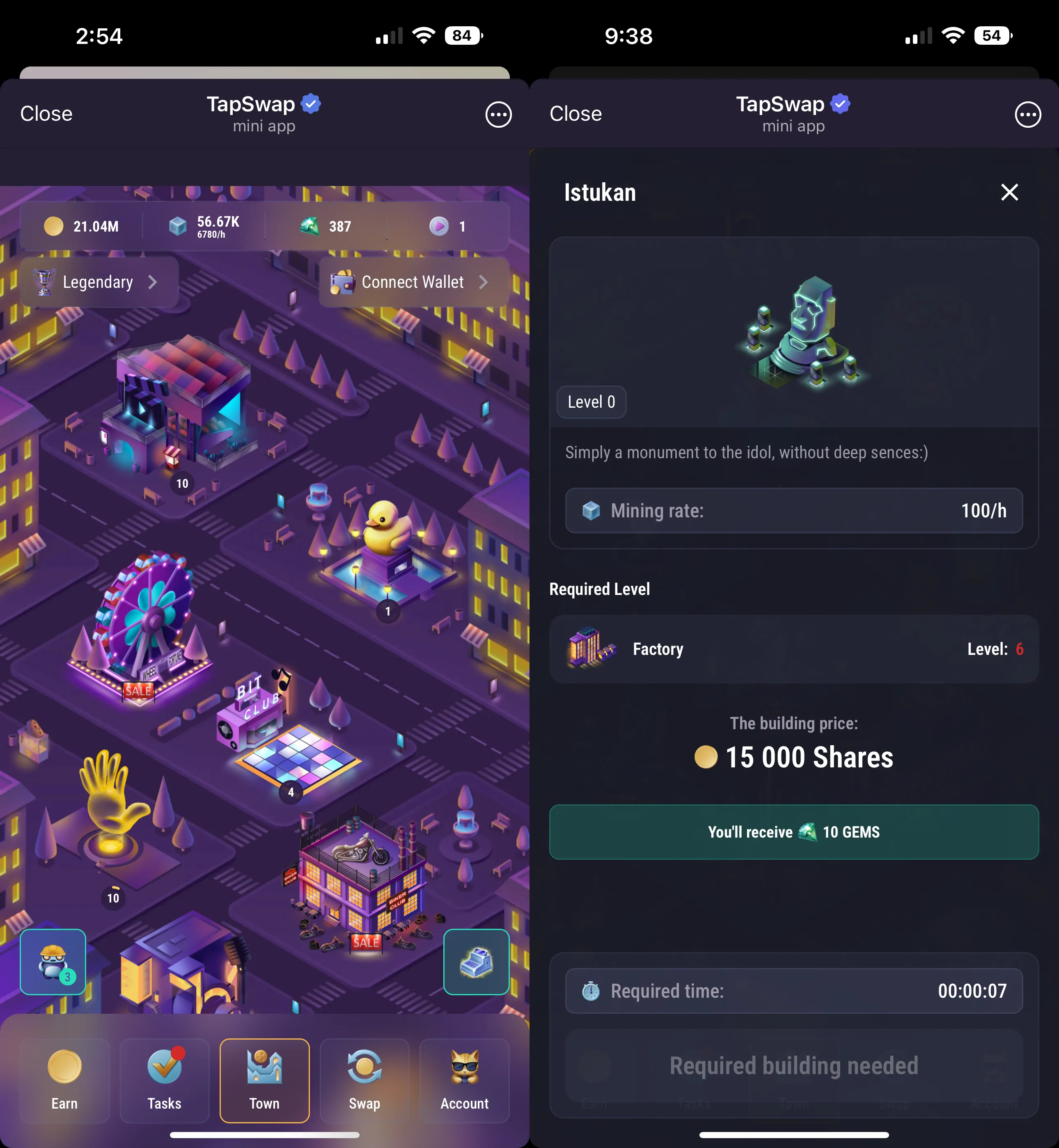 Telegram Game ‘TapSwap’ Adds City Builder Mode Linked to TON Token Airdrop