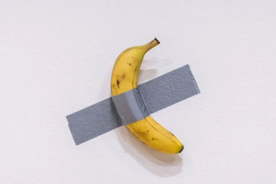 Cryptocurrency entrepreneur who bought banana art for $6.2 million eats the fruit in Hong Kong