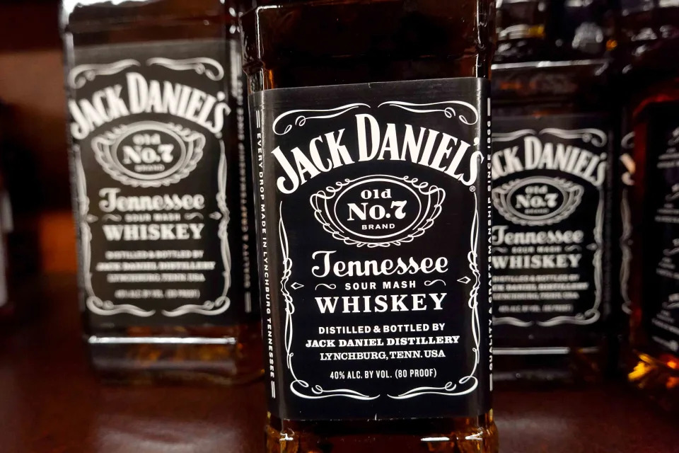 Jack Daniel's Parent Tops S&P 500 on Smaller-Than-Expected Revenue Slide